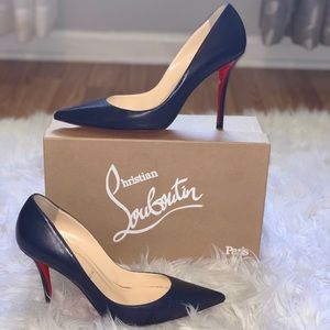 CHRISTIAN LOUBOUTIN Apostrophy 100 Kid Eclipse